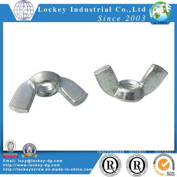 Carbon Steel Wing Nut Zinc Plated